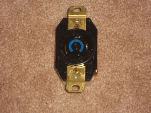 Hubbell twist lock 20a outlet 250v for sale