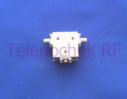 RF microwave single junction isolator 4400 MHz - 8700 MHz / 20 Watt / data