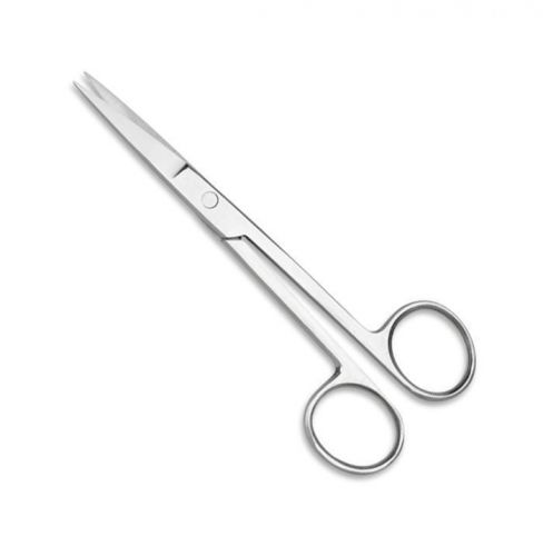 5 1/2&#034; Straight Surgical Scissors Stainless Steel Autoclavable Livestock