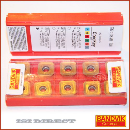 R245 12 T3 K-MM 2030 SANDVIK *** 10 INSERTS *** FACTORY PACK ***