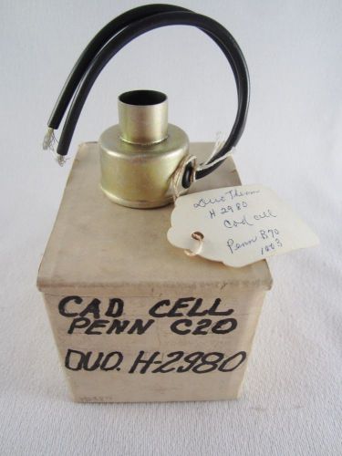 Penn C20 / Duo Therm H2980 Cadmium Sulfide Flame Detector CAD Cell