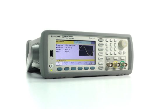 Keysight Used 33622A 33600A Series Waveform generator, 120 MHz(Agilent 33622A)