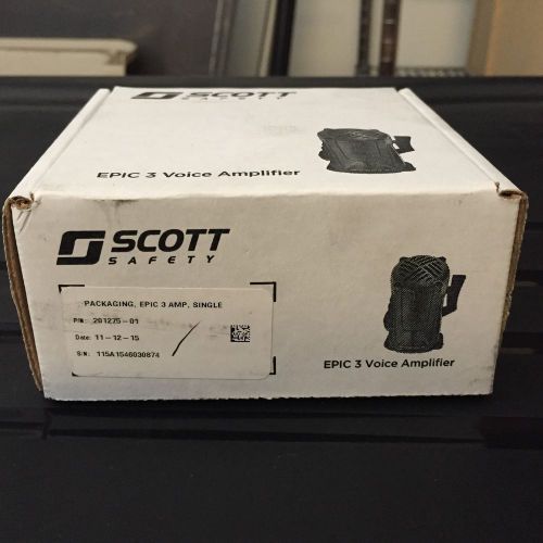 NEW Scott SCBA Epic 3 Amp Voice Amplifier