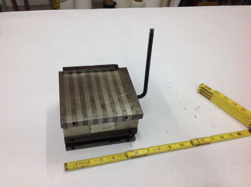 6&#034; x 6&#034; suburban msp-66-4 magnetic chuck sine plate. on/off been repaired  lot#3 for sale