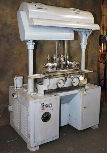 6&#034; swg 10&#034; cc crystal lake 608 od grinder, hand feeds, 3c collet workhead, for sale