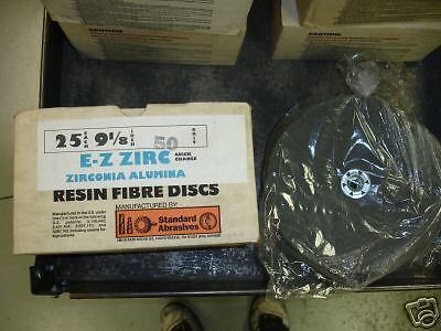 25 ea. standard abrasives zirc quick change 9&#034; 50 grit 530404 for sale
