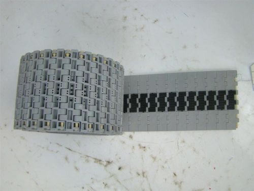 Habasit Conveyor Belt 6&#034; x 10&#039; high grip top polypropylene Gray M2670