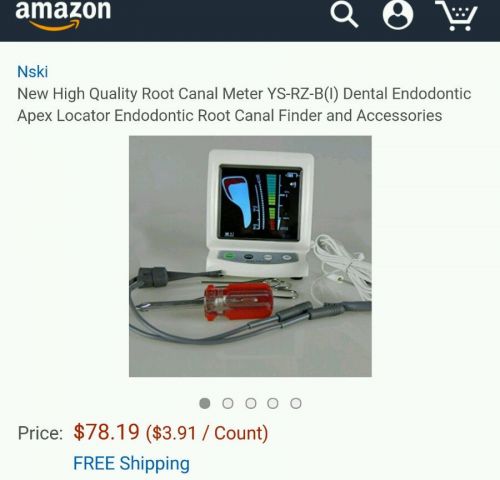 Apex Locator Root Canal Meter