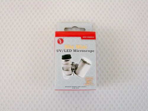 SE MW10089UV 50x Mini UV/LED Microscope NEW