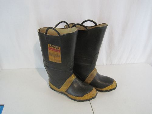 Servus Firebreaker Boots Size 10M/11W Bunker Turnout Gear (HK0202)