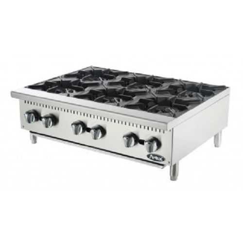 ATOSA ATHP-36-6 6 Gas Hotplate (NATURAL GAS)