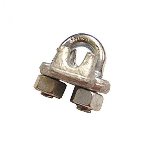 1/4&#034; galvanized drop forged wire rope clips us cargo control misc. wire for sale