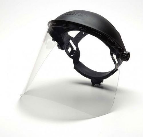 S1010 Pyramex Clear Polyethylene Faceshield PETG Shield