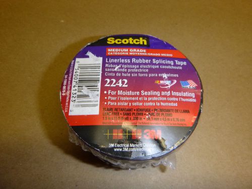 3M Linerless Electrical Rubber Tape 2242, 1-1/2&#034; Width, 15 Foot Length  (A1)