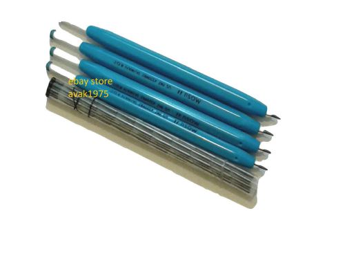 4 pieces mechanical pencils instant automatic pencils and 10 tubes leads for sale
