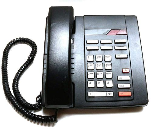 Lot of 3 Black Nortel Aastra M8009 Analog Business Phone Tested and Clean