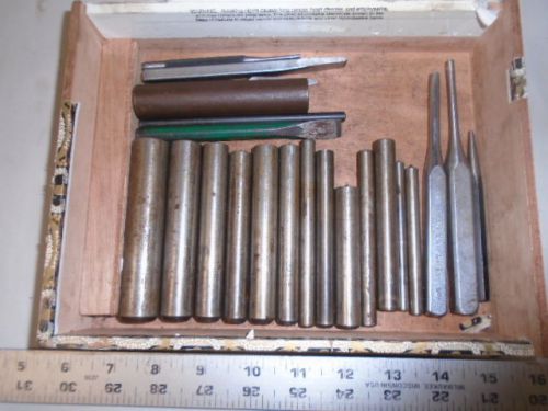MACHINIST TOOLS LATHE MILL Machinist Lot of Misc Punch es