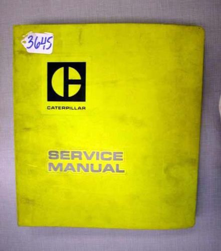 Caterpillar Service M60, M70, MC80, M100 Forklifts, #3645