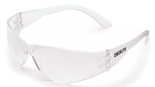 12 pair lot - cl110af crews checklite safety glasses with clear anti-fog lens for sale