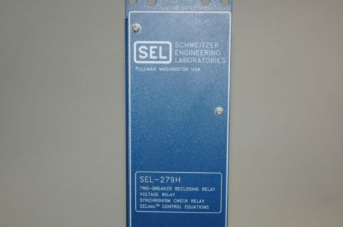 Schweitzer Engineering Laboratories SEL-279H  279H02-67X6XVGX Reclosing Relay