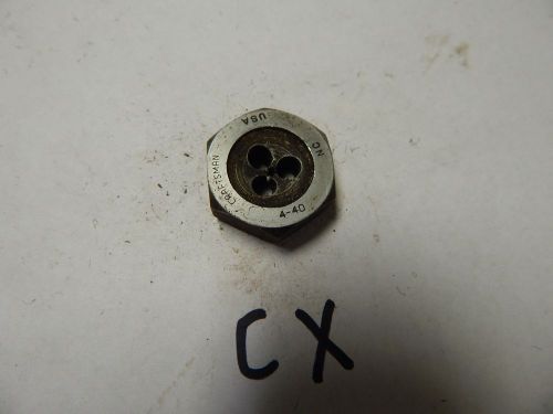 Craftsman 4-40 NC x 1&#034; Hex Rethreading Die