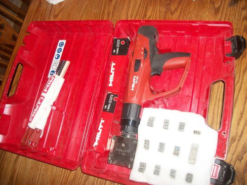 HILTI DX 462 HM MARKING TOOL KIT W/ 35 PC STAMP SET ONLY USED A COUPLE TIMES !!