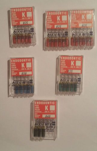 Endodontic k files