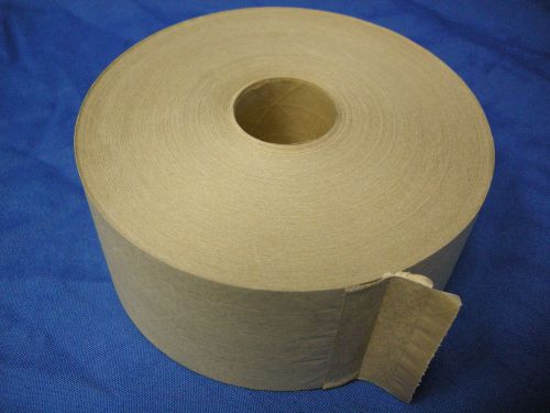 NEW VENOM II WATER ACTIVATED TAPE REINFORCED 70mm x 450ft NATURAL K9001