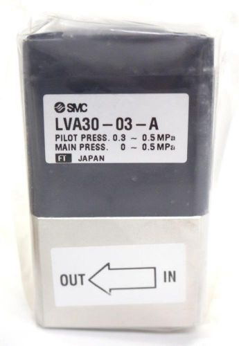 SMC LVA30-03-A Fluoropolymer Valve - New