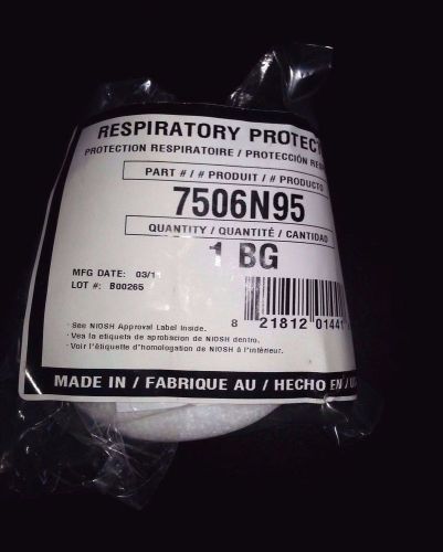 flat respiratory protection Filters  7506N95