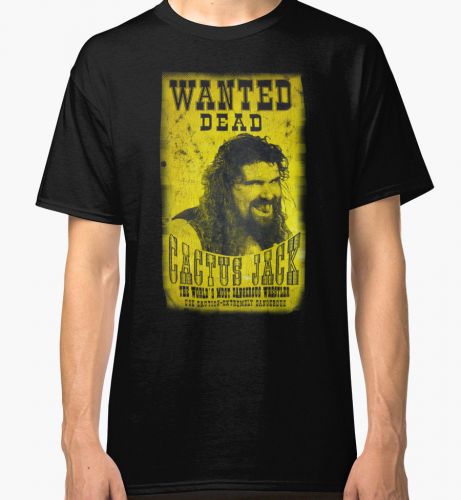 New Cactus Jack Poster Men&#039;s Black Tees T-shirts Clothing