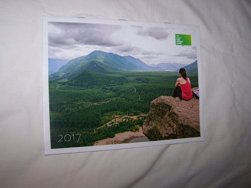 2017 The Trust For Public Land Wall Calendar; Free Shipping