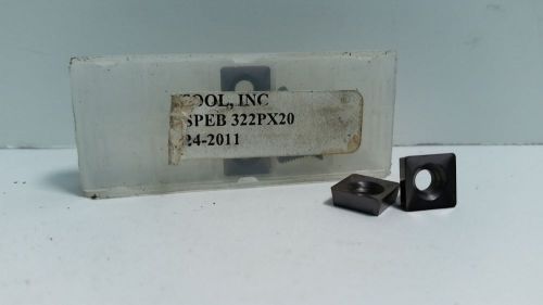 K-TOOL SPEB 322 New Carbide Inserts Grade PX20 4pcs L
