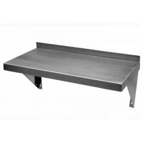 18&#034;x48&#034; Stainless Steel Wall Shelf