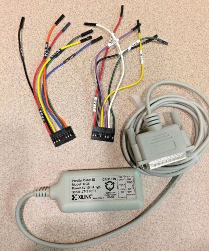 Xilinx Model DLC5 25 Pin Parallel Cable III