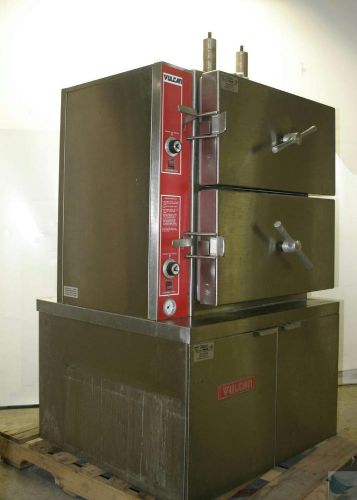 Vulcan vl2eps-58 52741 two compartment electric convection steamer for sale