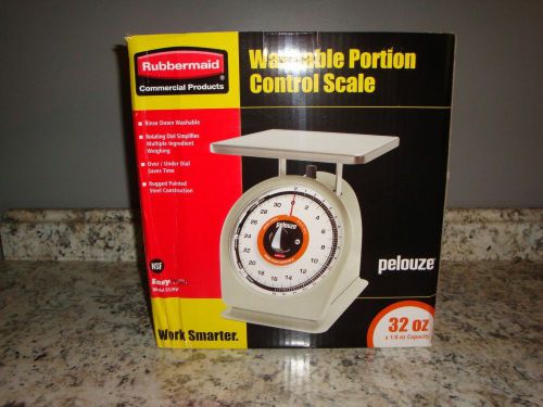 Rubbermaid washable portion control scale - pelouze - 832rw for sale