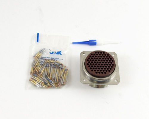MS3452L40-56S Aero Receptacle Connector with 85 #16 Gold Sockets