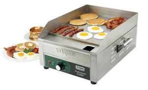 Waring Commercial WGR140 120-volt Electric Countertop Proffessional Griddle 14&#034;