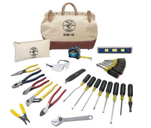NEW Klein Tools Electrician 28 Piece Tool Set Kit with Carrying Case, Great Gift