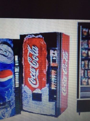 COLD DRINK -COKE- SODA CAN-VENDING MACHINE-ROYAL vendors-COKE-PEPSI-