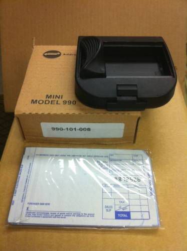 New Bartizan Credit Card Imprinter Model 990 With 50 Sales Slips