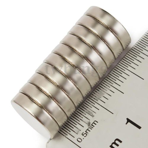 10x N52 Strong Block Round Magnets Rare Earth Neodymium Powerful Useful 12x3mm