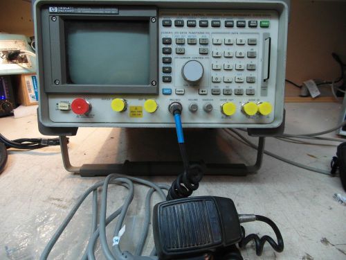 Hp 8920a communications service monitor  spectrum analyzer tracking generator for sale