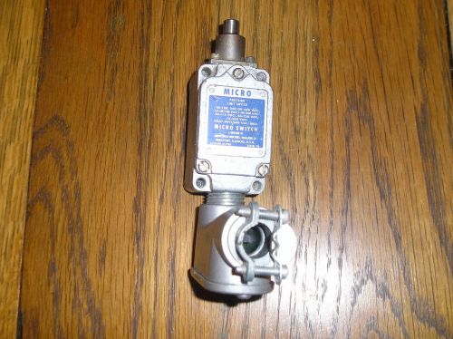 HONEYWELL MICRO LIMIT SWITCH MODEL 2LS1 Nice WORKING CONDITION