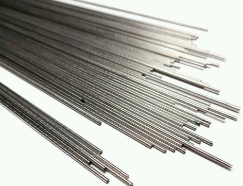 .045&#034; x 36&#034; enicr-3 american filler metals 82 nickel alloy tig welding rod for sale
