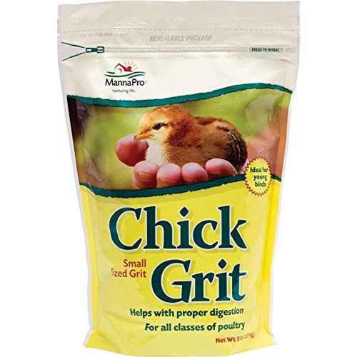 Manna Health Supplies Pro Chick Grit, Helps w/ Proper Digestion, 5-lb