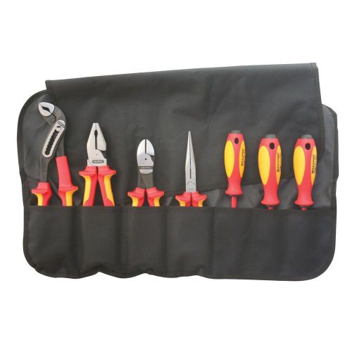 New knipex 1000-volt insulatted tool set (7-piece) 9k 98 98 25 us screwdriver for sale