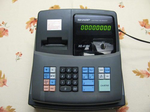 Sharp XE-A106 Electronic Cash Register for Parts or Repair?