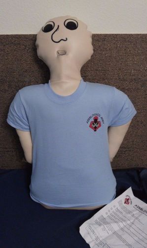 (LotC) Airblocked Andy Choking Mankin CPR Training Mannequin w/ Carry Bag